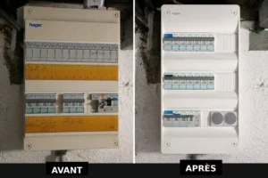 Rénovation d’un tableau électrique à Kervignac