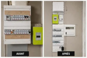 Rénovation d’un tableau électrique à Kervignac